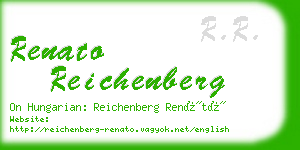 renato reichenberg business card